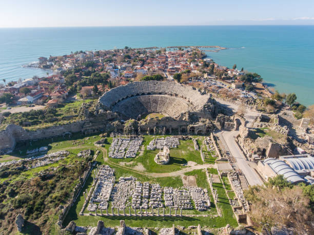istock Historic Site of Ancient Mediterranean Civilization in Turkey 903803528