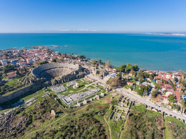 istock Historic Site of Side in Turkey 903803680
