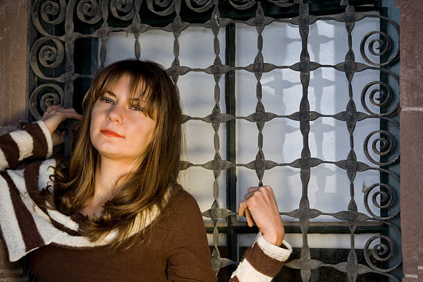 istock Beautiful Woman Looking into the Distance 90380497