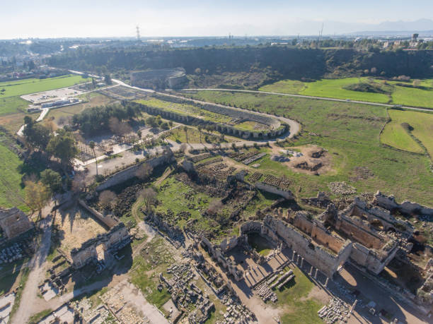 istock Historic Site of Ancient Mediterranean Civilization in Turkey 903805838
