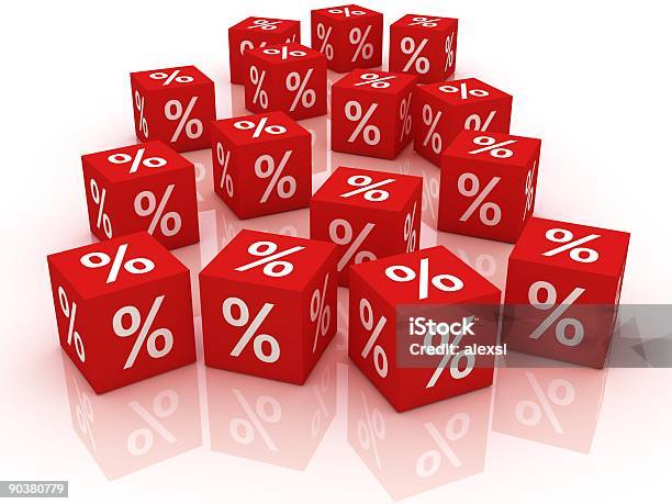 Sale Discount Stock Photo - Download Image Now - Percentage Sign, Photography, Block Shape
