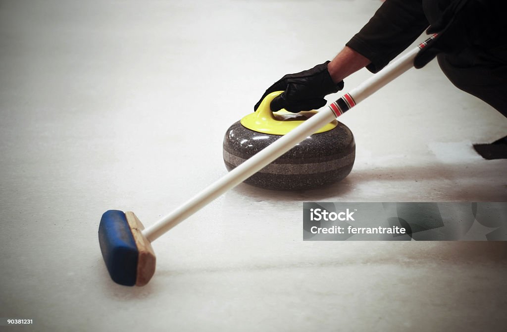 Curling - Royalty-free Curling Foto de stock