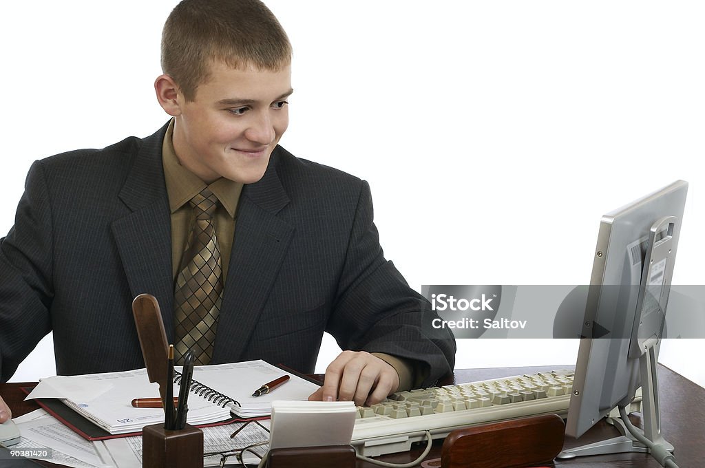 The young businessman  Adult Stock Photo