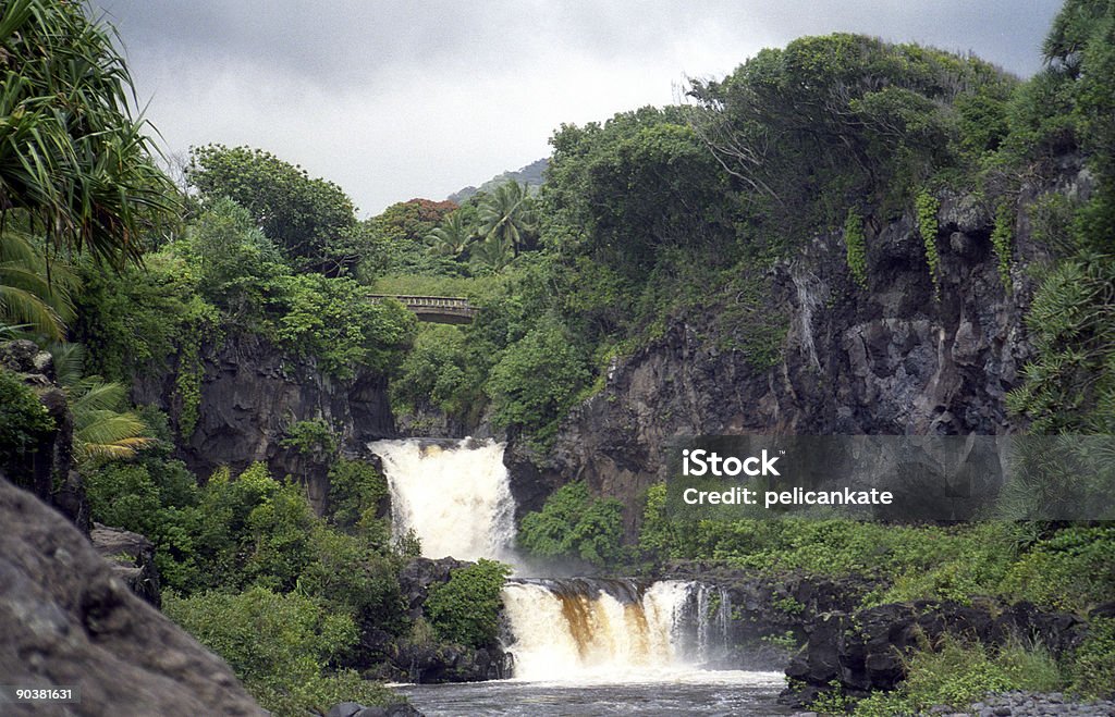 Ohe`o Gulch Pools  Maui Stock Photo