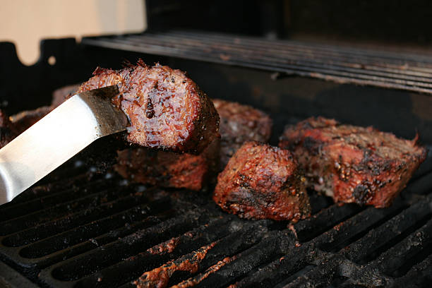 BBQ Steak stock photo