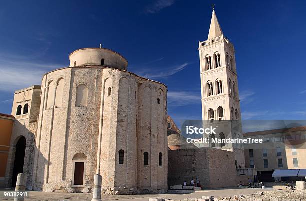View From Square Of St Donat Church Zadar Croatia Stock Photo - Download Image Now