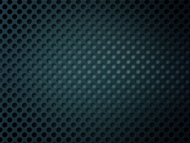 istock Metallic Texture - Metal Grid on wide Background 903831624