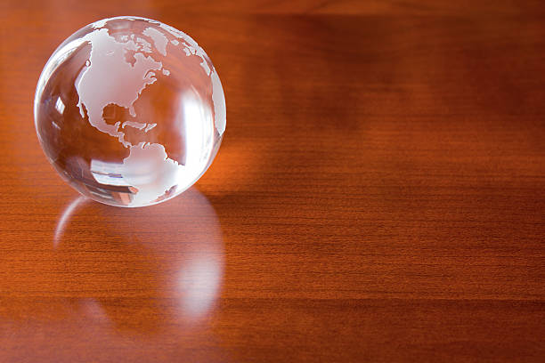 istock Crystal Ball - Global Business Background 90383442