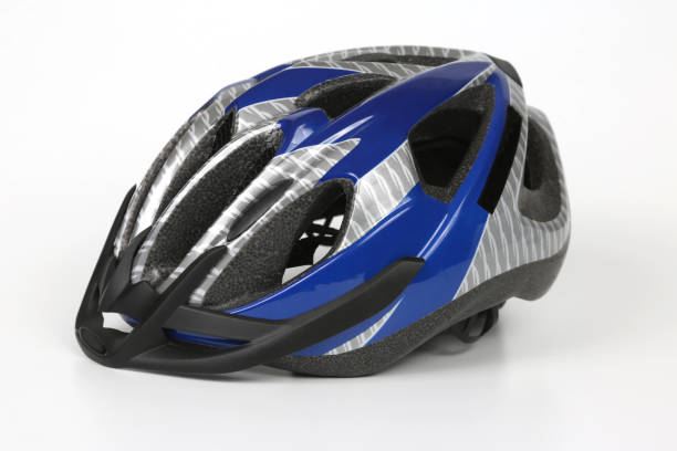 istock Cycling helmet on a white background 903843106