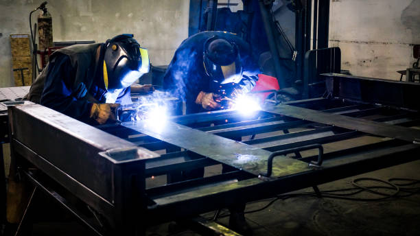 istock Female industrial welder 903850658