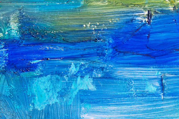 istock abstract oil paint texture on canvas, background 903854518