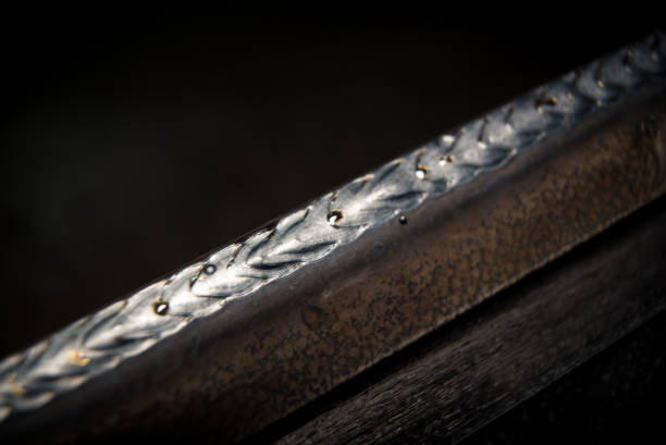 istock Welding seam onto steel 903859192