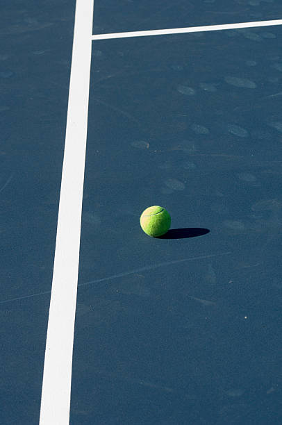 15-love - tennis court love victory foto e immagini stock