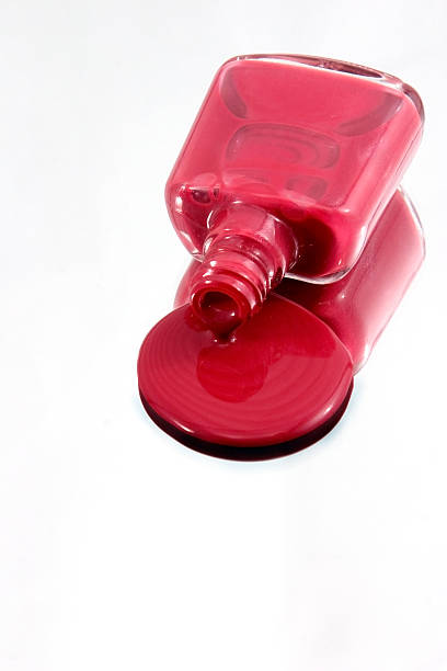 istock Nail Polish Spilling on a Mirror 90387027