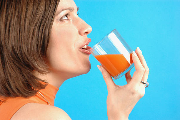 istock Woman with a glass 90387256