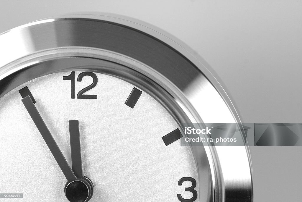 Uhr-fünf bis 12 - Lizenzfrei Countdown Stock-Foto