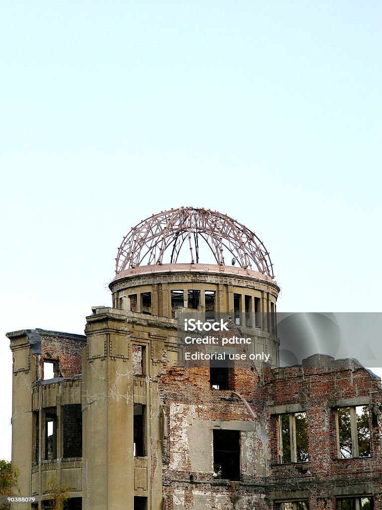 Giappone Hiroshima A-bomb cupola - Foto stock royalty-free di Anno 1945