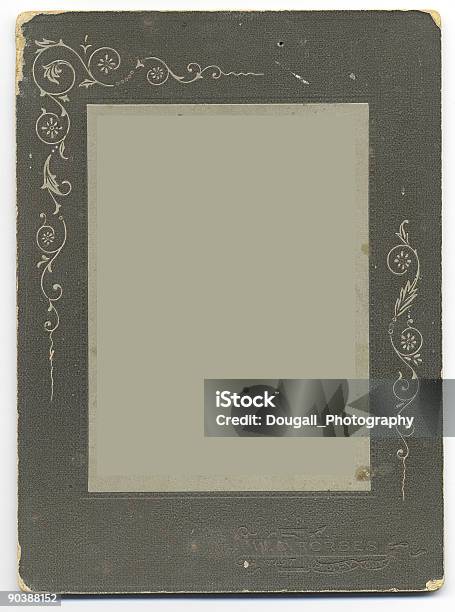 Vintage Photo Frame Zielony Papier - zdjęcia stockowe i więcej obrazów Art deco - Art deco, Bez ludzi, Brudny