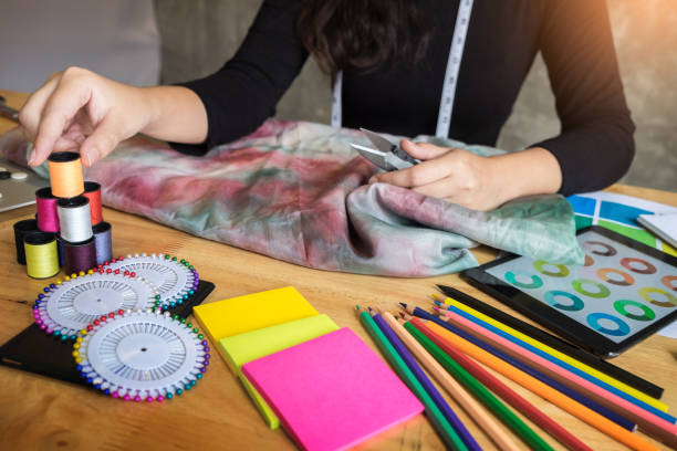 istock Midsection Of Design Professional Working In Office 903882392
