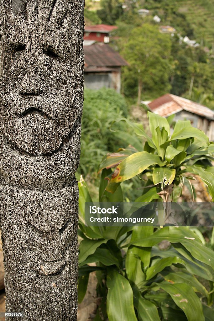 ifugao Stammeskunst batad Philippinen - Lizenzfrei Anhöhe Stock-Foto