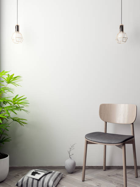 istock Mockup Poster in the interior, 3D illustration of a modern design 903904042