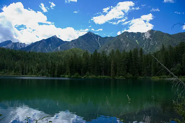 Located in the Kootenay Range of the Rocky Mountains, BC, Canada - adobe RGB
