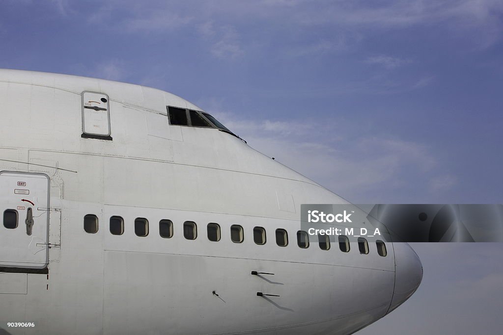 Samolot profil - Zbiór zdjęć royalty-free (Biznes)