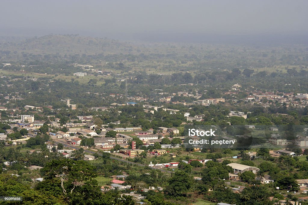 Afrikanischer Blick auf die Stadt - Lizenzfrei Tropisch Stock-Foto