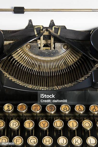 Schreibmaschine Stockfoto und mehr Bilder von Alt - Alt, Schreibmaschine, Alphabet