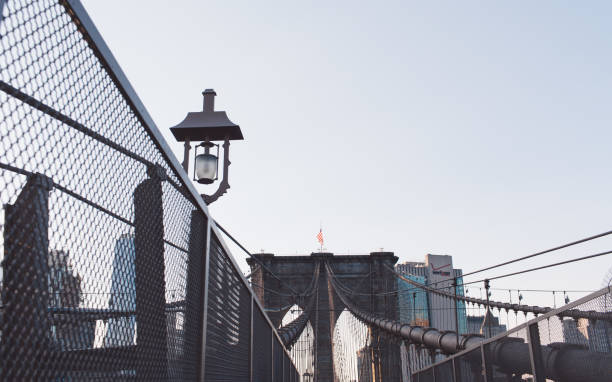 istock Low Angle View Of Brooklyn Bridge Against Clear Sky 903920172
