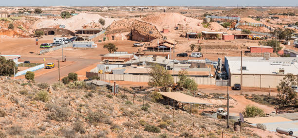 istock Panoramic view of Coober Bedy, opal mining town in South Australia 903927058