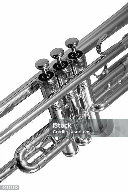 Trumpet - zdjęcia stockowe i więcej obrazów Jazz - Jazz, Trzy obiekty, Trzy osoby