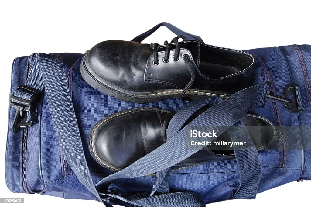 School Shoes  Gym Bag Stock Photo