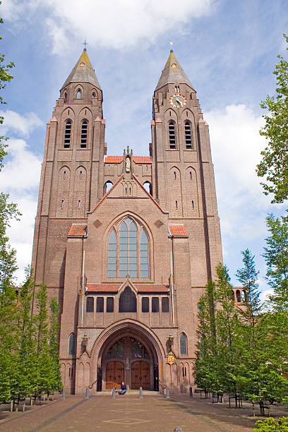 istock Central church of Laren (NH) (the Netherlands) 90393844
