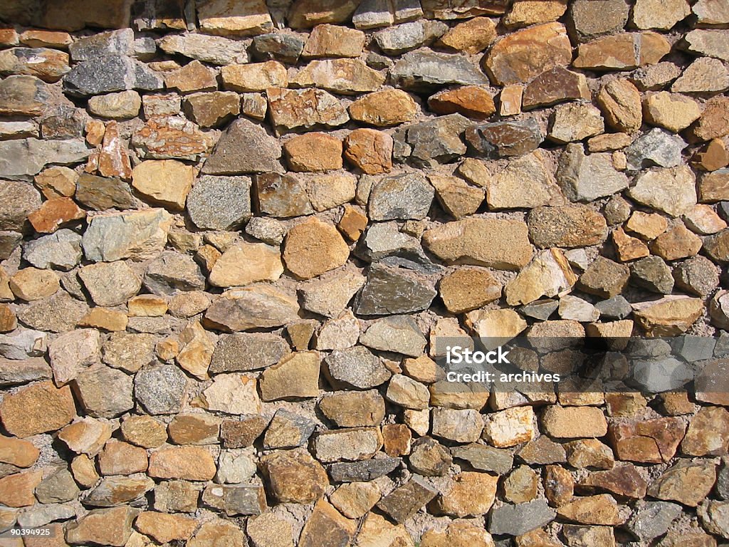 Vieux mur de pierre - Photo de Abstrait libre de droits