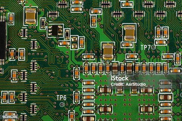 Pc Obwodu Elektrycznego - zdjęcia stockowe i więcej obrazów Abstrakcja - Abstrakcja, Bajt, Chip komputerowy