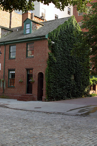 istock Brick Building in Baltimore Historic Fells Point 90395451
