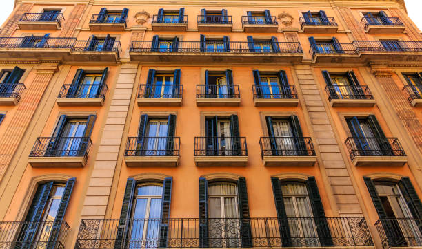istock Beautiful Old Hotel in Barcelona Spain 903956310