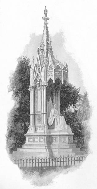 istock Statue of Queen Victoria in Bombay, India - British Era 903965250