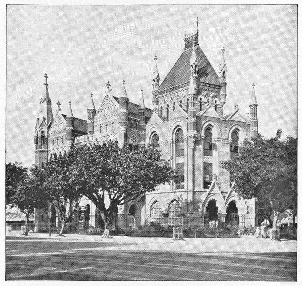 Cathedral High School in Bombay, India - British Era