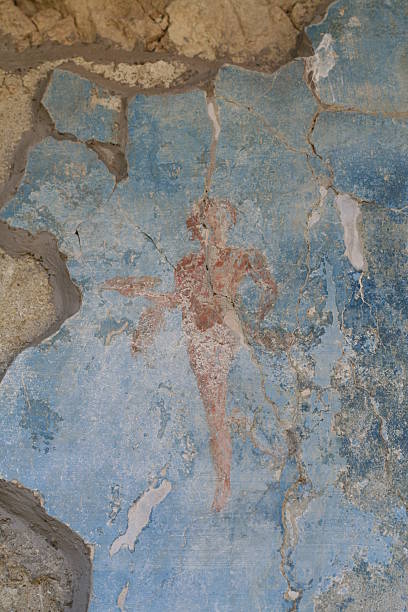istock Ancient roman painting 90396794