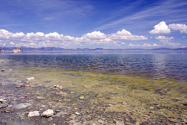 Lago Mono prospettiva - foto stock