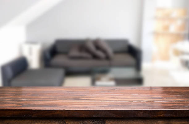 istock Close-Up Of Table Against Sofa At Office 903976428