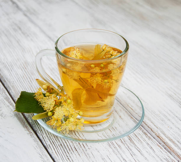 istock cup of herbal tea with linden flowers 903981948