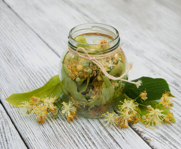 istock linden flowers in a jar 903981952