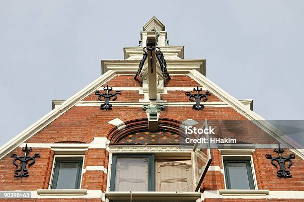 Europäische Architekturniederländische Häuser Stockfoto und mehr Bilder von Amsterdam - Amsterdam, Architektur, Ausdauer