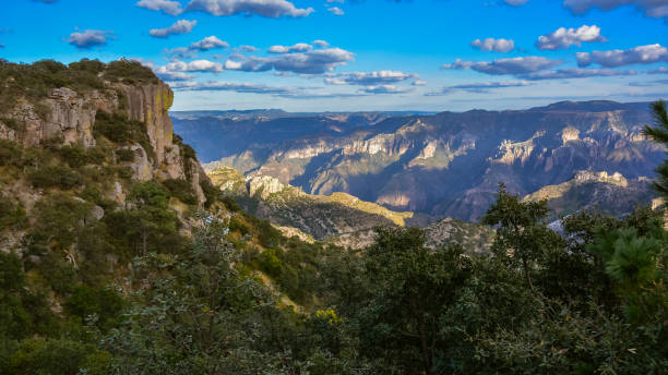 View in Copper Canyon stock photo