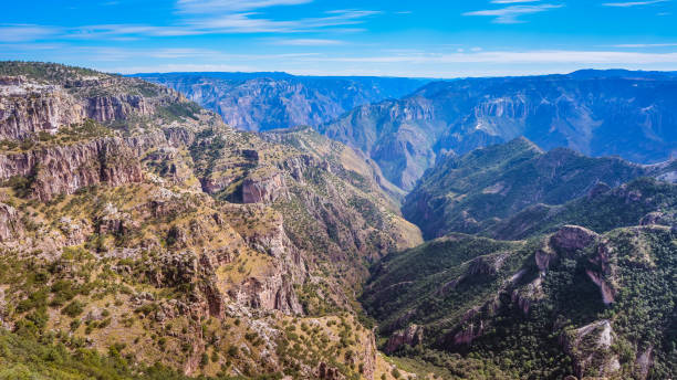 View in Copper Canyon stock photo