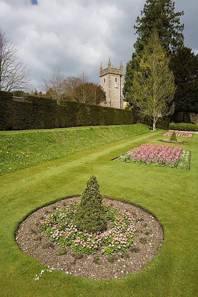 istock English Garden and Church 90399286