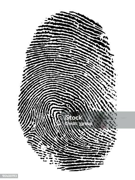 Отпечаток Пальца — стоковые фотографии и другие картинки Отпечаток пальца - Отпечаток пальца, Без людей, Белый